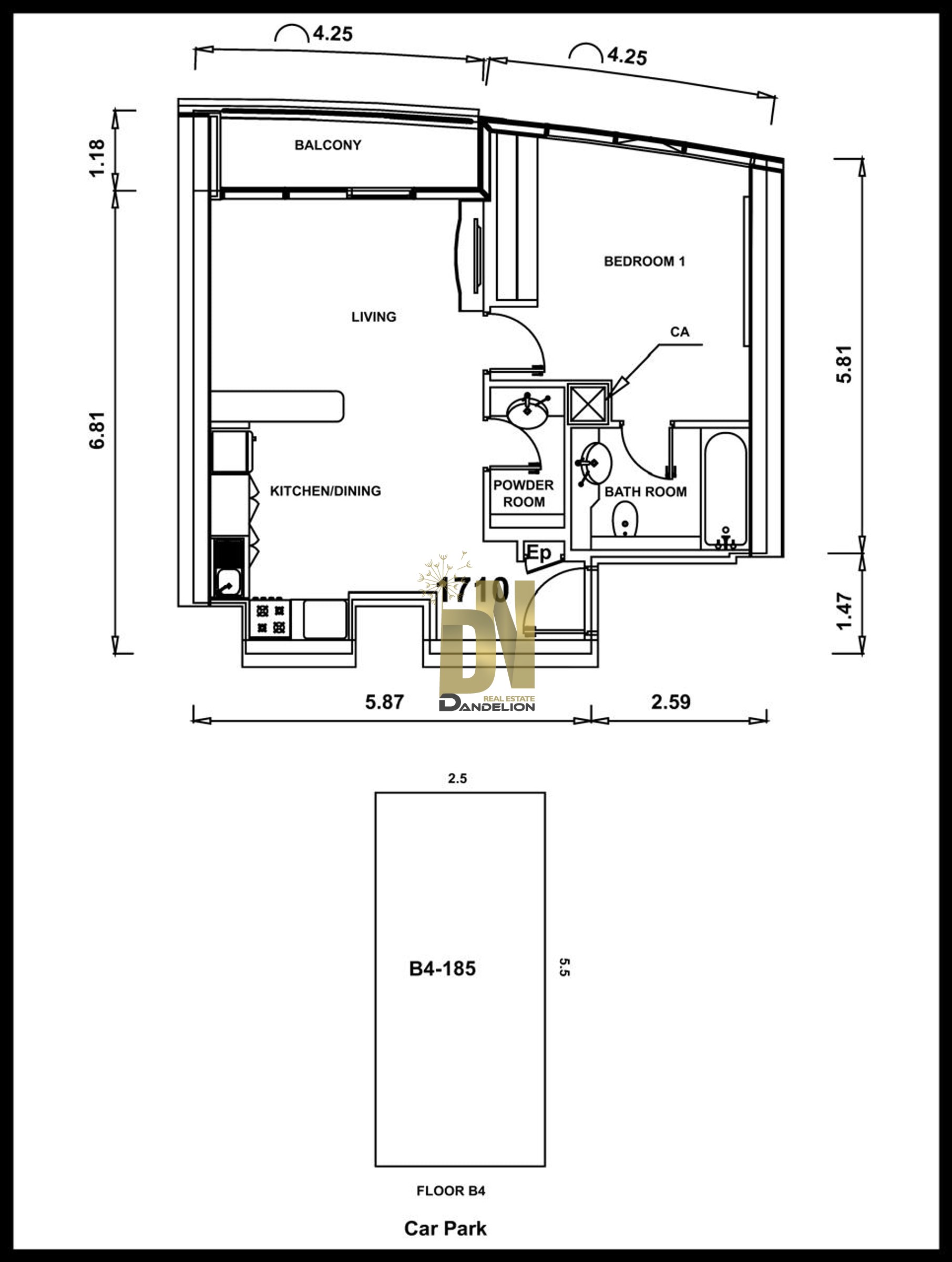 1 BR Apartment for sale in Dubai Marina — تصویر 5 از 5