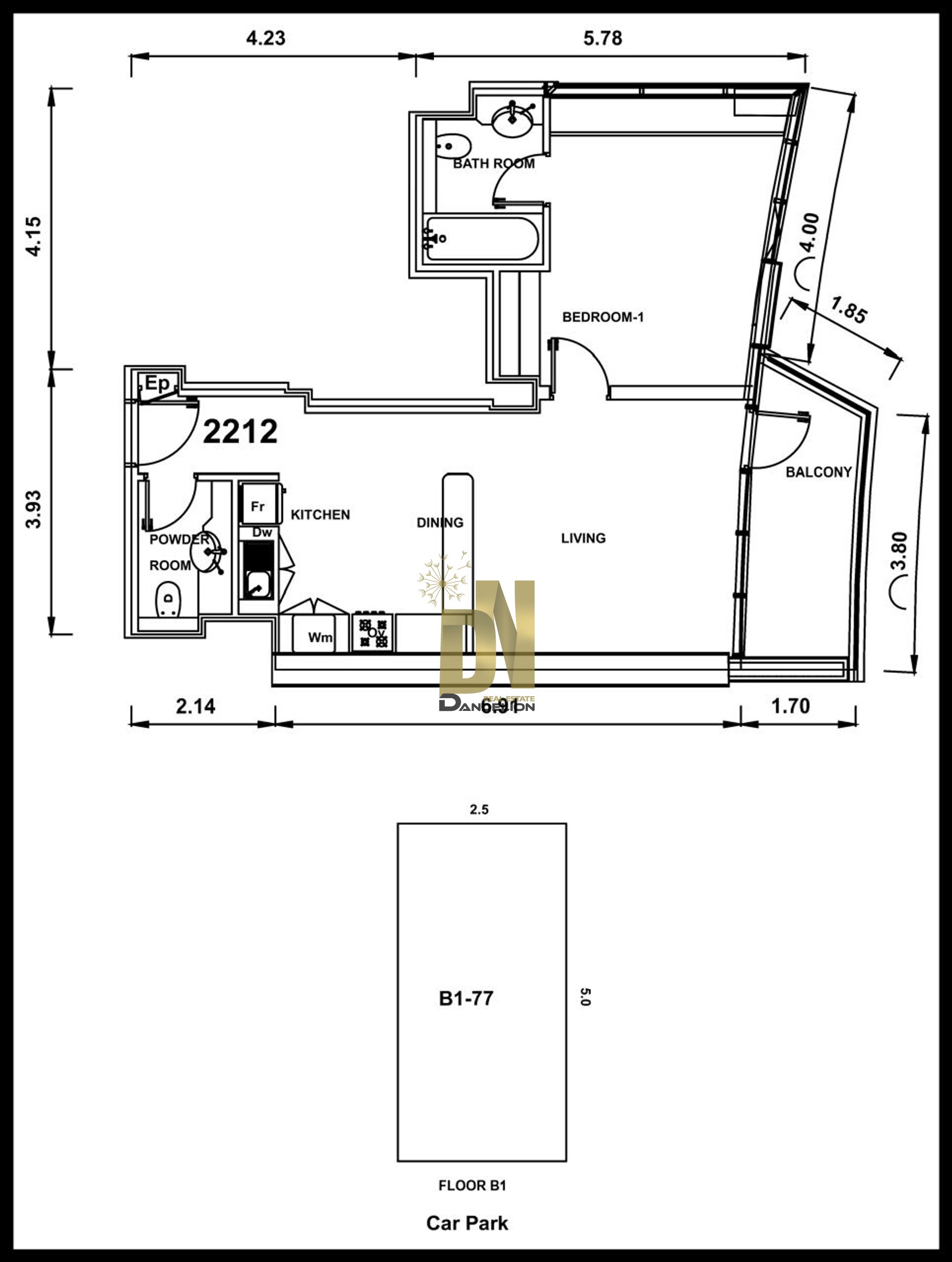 1 BR Apartment for sale in Dubai Marina — تصویر 6 از 6