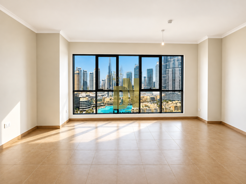 3BR Maid | Burj & Fountain Views | Unfurnished — photo 3 of 11