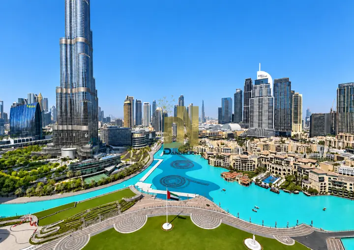 3BR Maid | Burj & Fountain Views | Unfurnished — Hotel Apartment for rent in Downtown Dubai