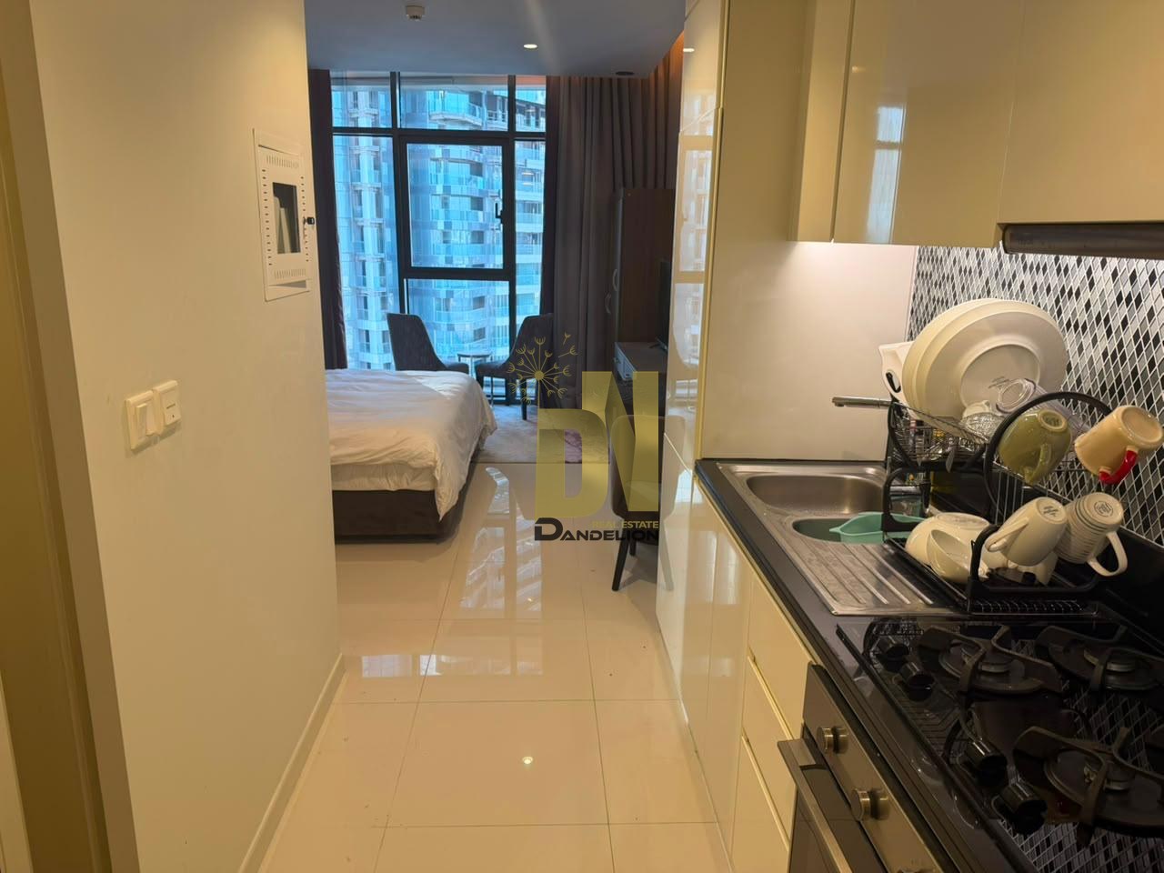 HIGH FLOOR STUDIO | FULLY FURNISHED | AYKON CITY — تصویر 11 از 16